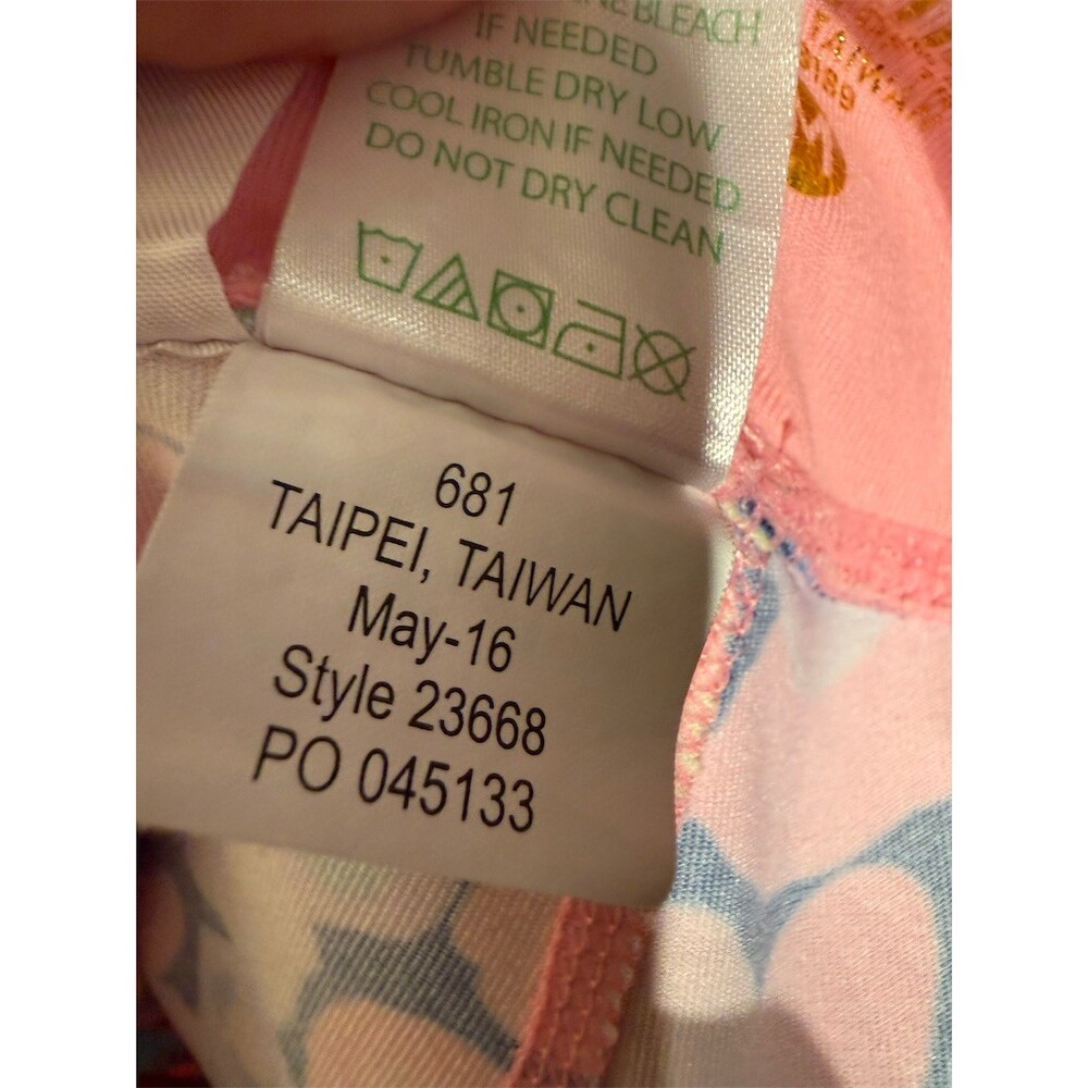 Lilly Pulitzer Luxletic Crop Leggings Womens M Multicolor Gypsy Jungle - Picture 6 of 6